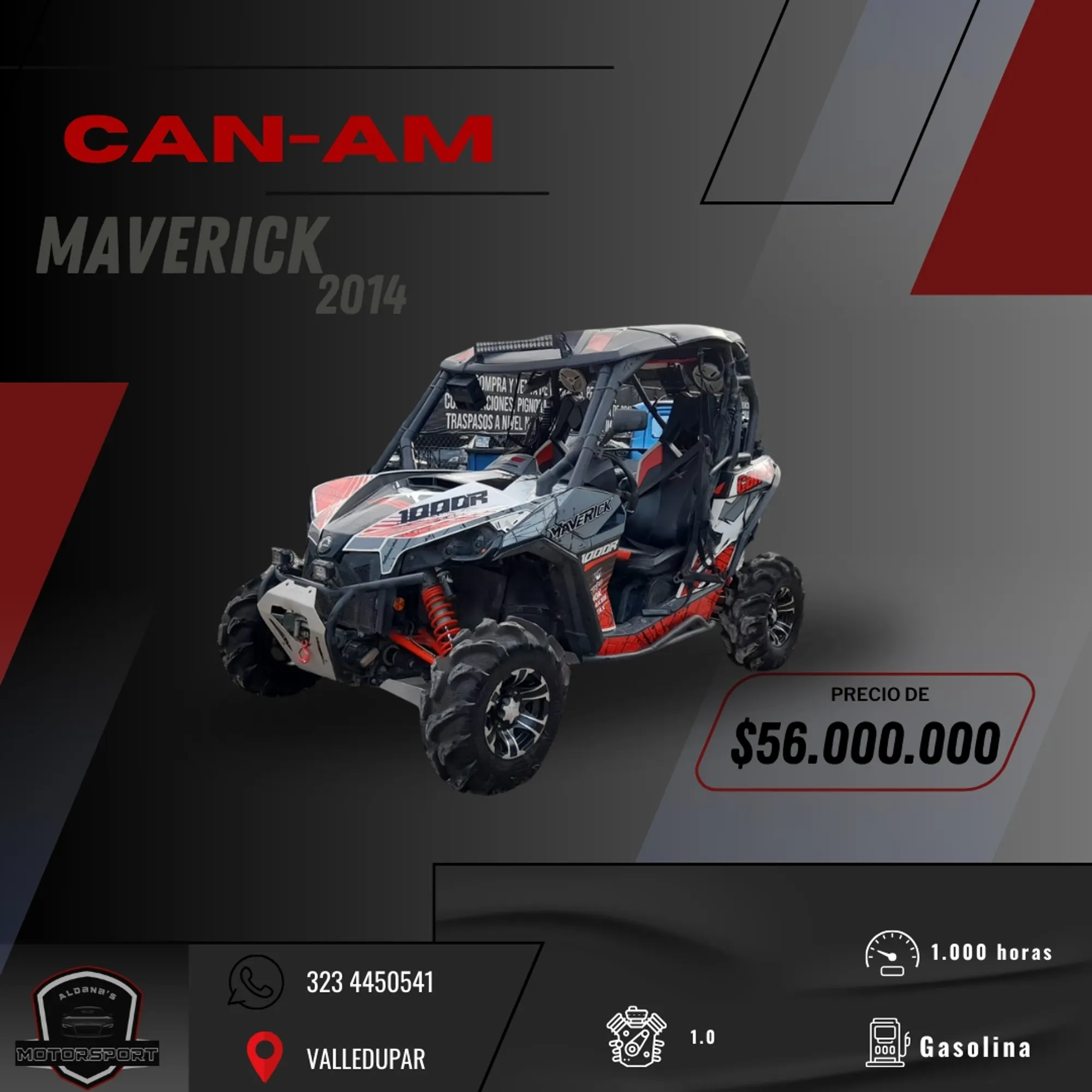 Can-Am Maverick 1000 2014