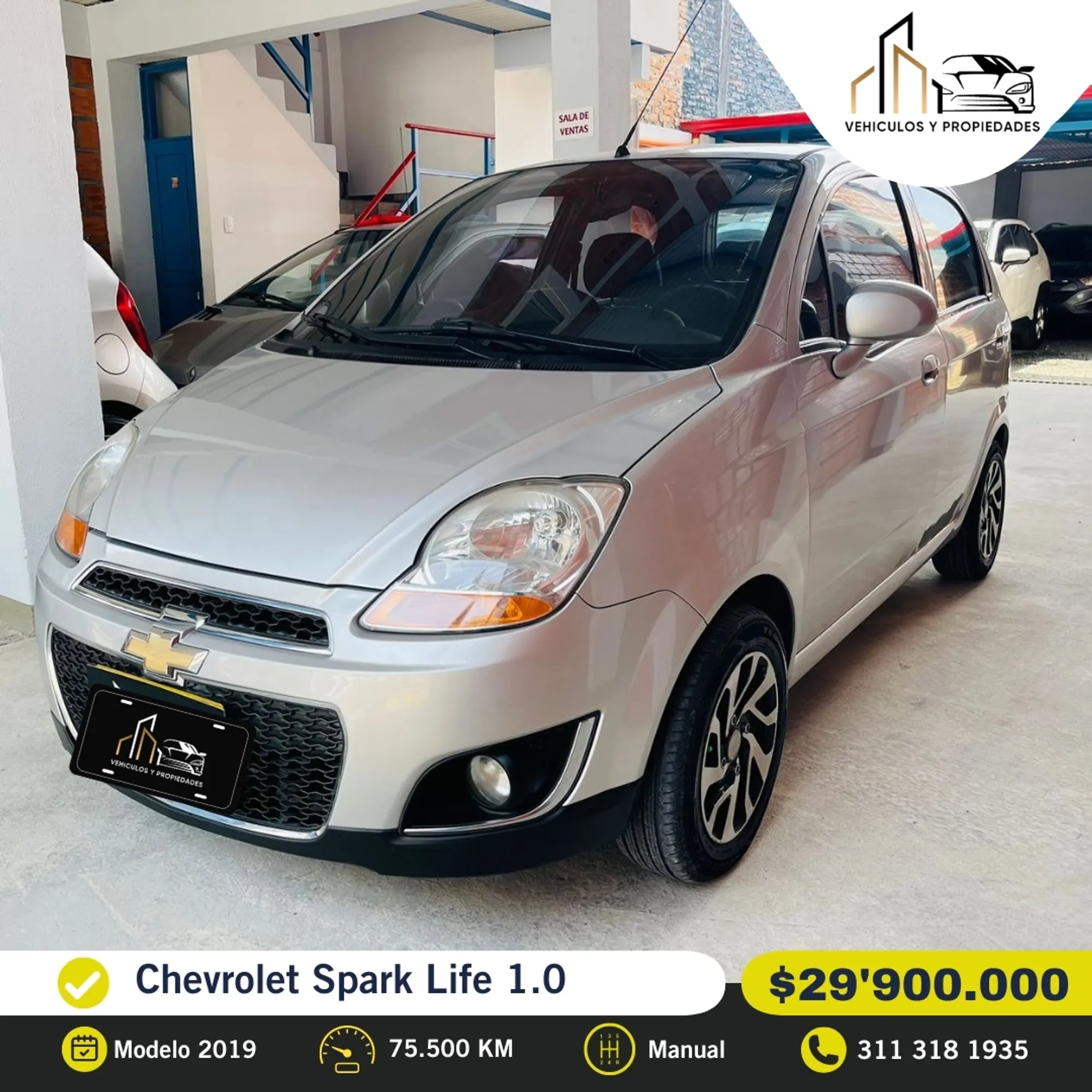 Chevrolet Spark Life AA 2019 UNICO DUEÑO