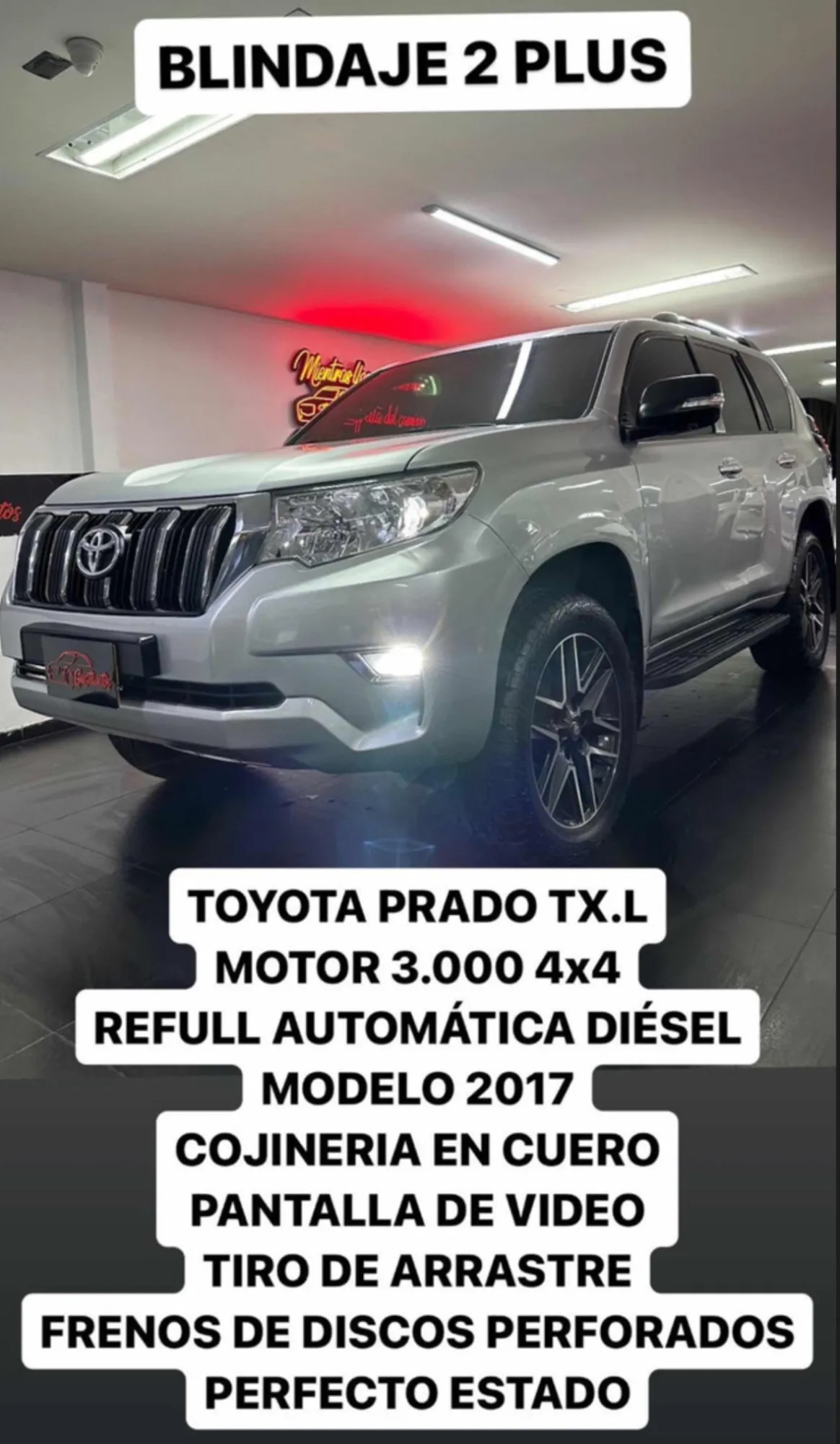 Toyota Prado TXL 2017 3.0 turbo diesel 4x4