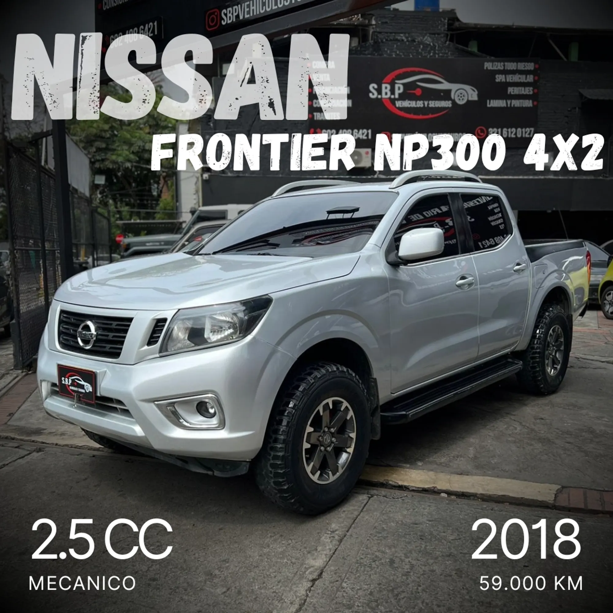 NISSAN FRONTIER NP300 2018 4x2 GASOLINA