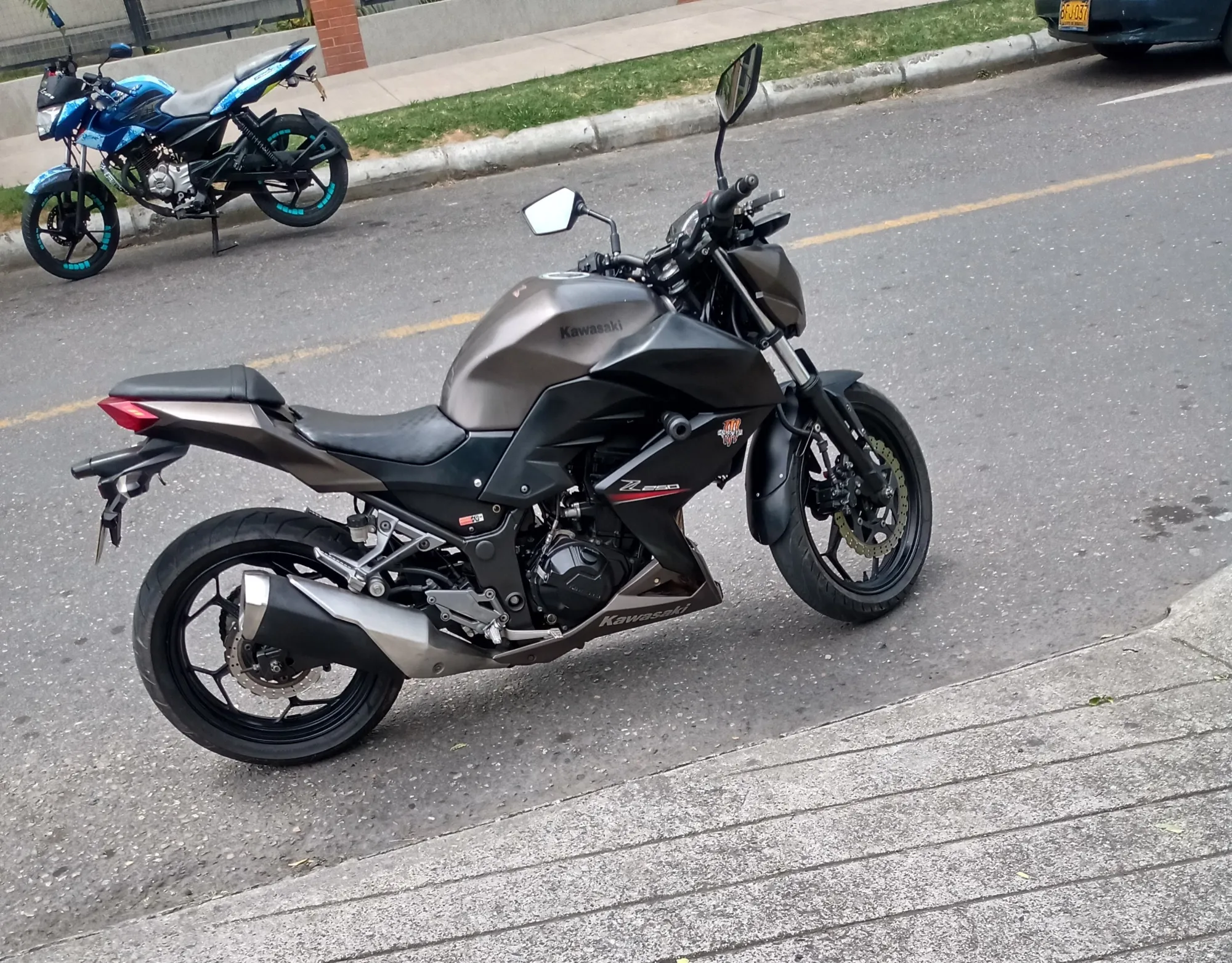 Moto Kawasaki Z250