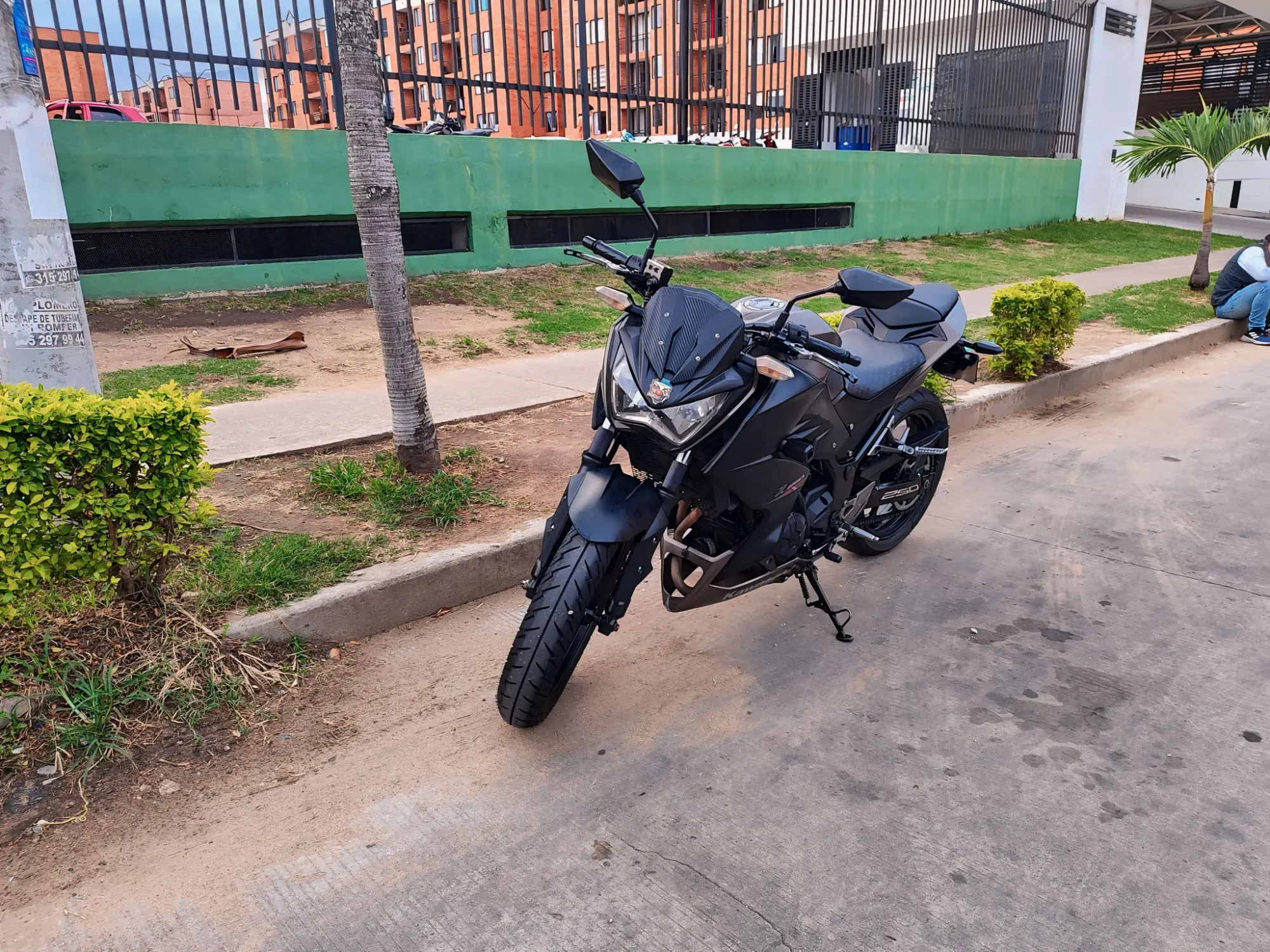 Moto Kawasaki Z250