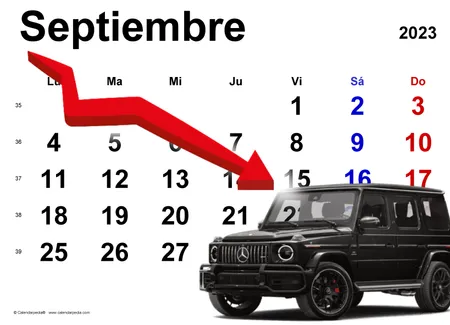 Noticia - Continúa la caída de ventas de carros en septiembre 2023, sin embargo, el panorama parece alentador