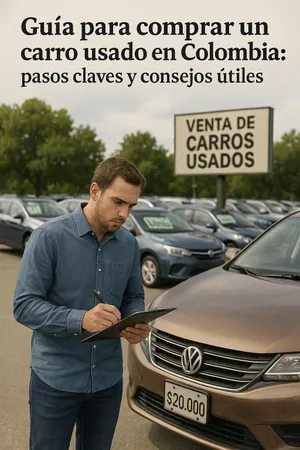 Noticia - Guía para comprar un carro usado en Colombia: pasos clave y consejos útiles