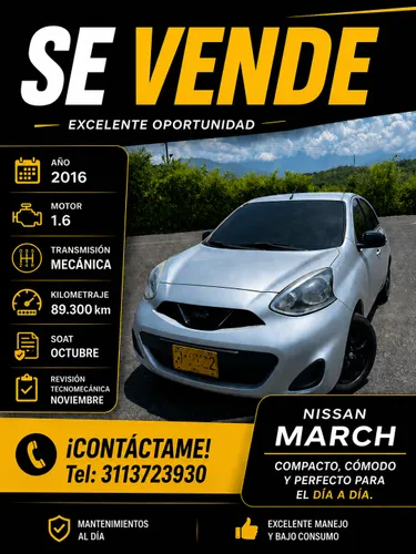 Nissan March 1.6 2016