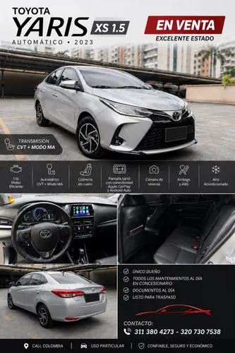 Toyota Yaris XLS 1.5 Modelo 2023