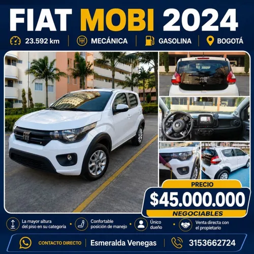 SE VENDE FIAT MOBI 2024
