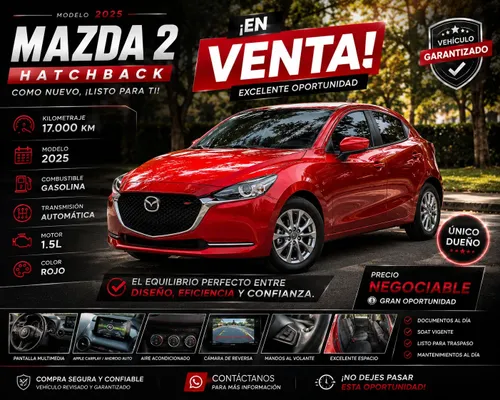 Mazda 2 HATCHBACK modelo 2025