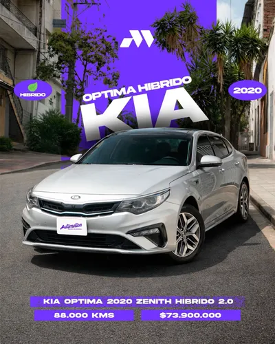 Kia Optima Zenith Híbrido 2020 2.0