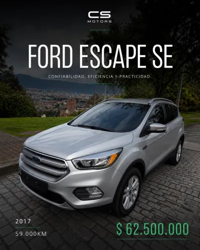 Ford Escape Se 2017 2.0 AWD