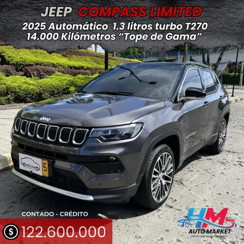 JEEP COMPASS LIMITED PLUS 1.3 litros turbo