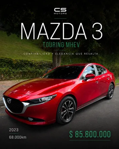 Mazda 3 Touring 2023 At Mhev- Híbrido ligero