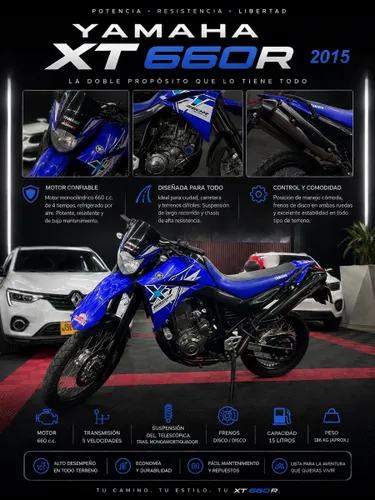 YAMAHA XT 660R  MODELO 2015