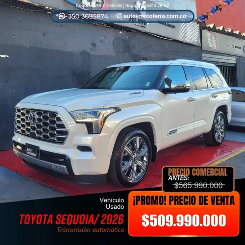 Toyota Sequoia Capstone Modelo 2026