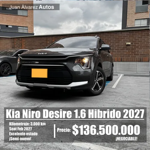 KIA NIRO DESIRE HÍBRIDO 2027  Semi-Nuevo