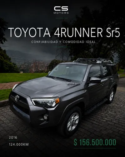 TOYOTA 4RUNNER SR5 2016 4.0