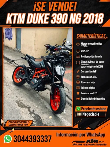 Ktm duke 390 ng