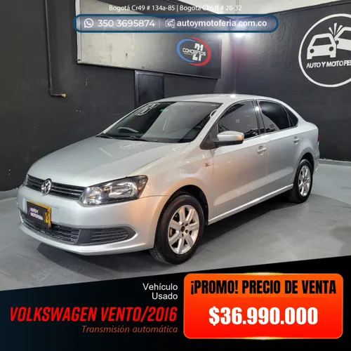 Volkswagen Vento Modelo 2016