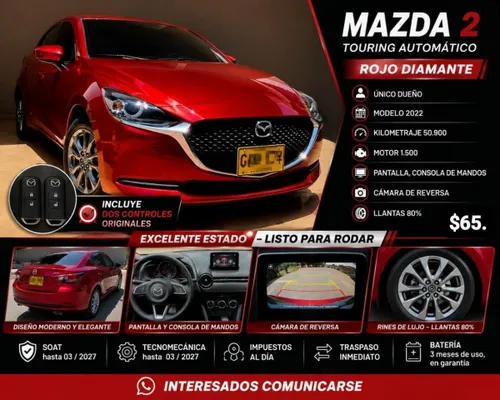 Mazda 2 Touring 1.5 2022