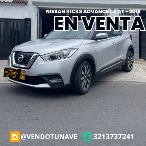 NISSAN KICKS ADVANCE 1.6 AT 2018