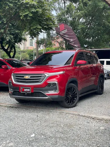 CHEVROLET CAPTIVA PREMIER 2022 AUTOMATICA 1.500L TURBO ROJA 53.600KMS