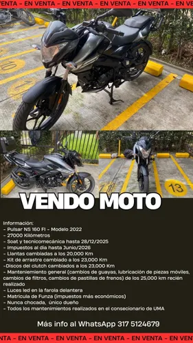 Pulsar NS 160 FI Modelo 2022