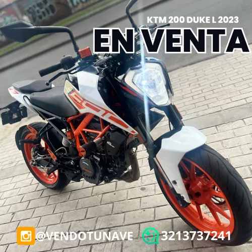 KTM 200 DUKE L 2023