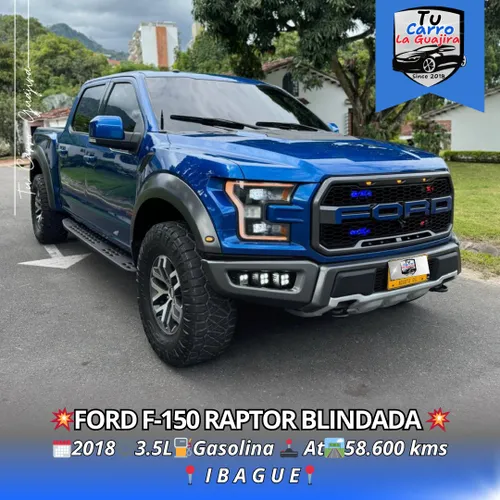 Ford F-150 RAPTOR BLINDADA