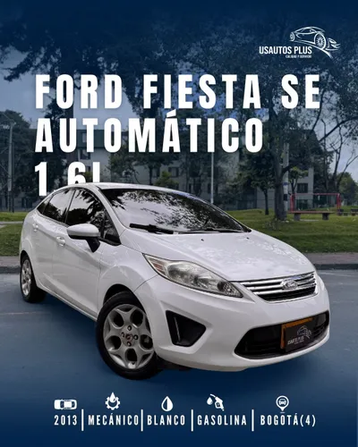 FORD FIESTA SE AUTOMÁTICO 1.6L