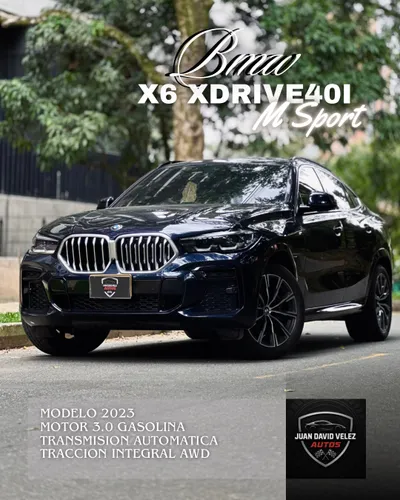 BMW X6 XDrive40i M Sport 2023