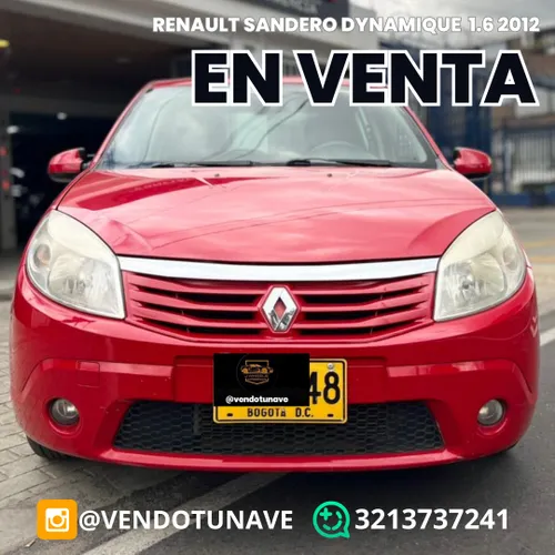 RENAULT SANDERO DYNAMIQUE 1.6 - 2012