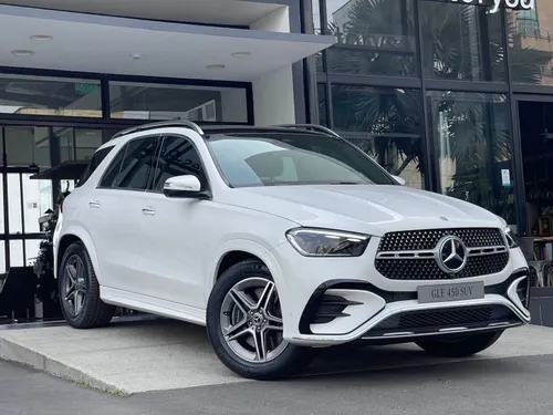 Mercedes benz GLE 450 SUV AMG LINE 4MATIC 7 PASAJEROS HIBRIDO TEST DRIVE MOD 2025