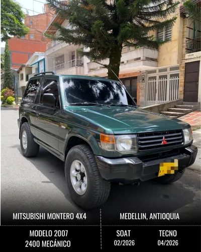 Mitsubishi Montero 2.4 4x4 pajero 