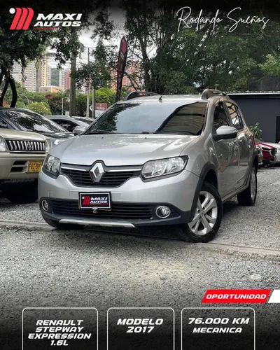 RENAULT SANDERO STEPWAY EXPRESSION 1.6 MECÁNICA. MODELO 2017