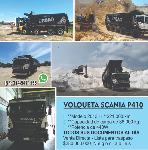 Scania 4 manos P400