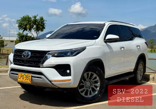 Toyota fortuner SRV 2022 diésel47 mil  KM 2.4cc automática
