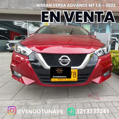 NISSAN VERSA ADVANCE MT 1.6  2022