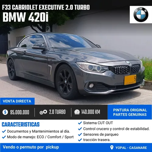 BMW 420i cabriolet 