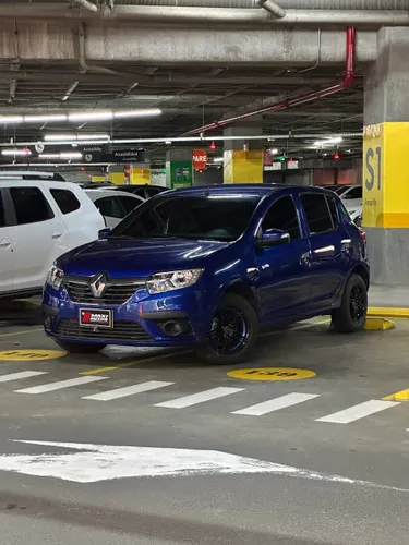 RENAULT SANDERO LIFE 2020 MT 1.600L AZUL 