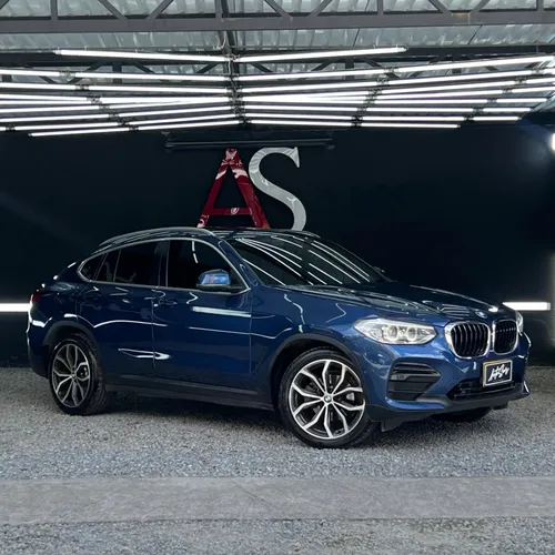BMW X4 XDRIVE 30I AZUL METÁLICO 2.0 2020 AT