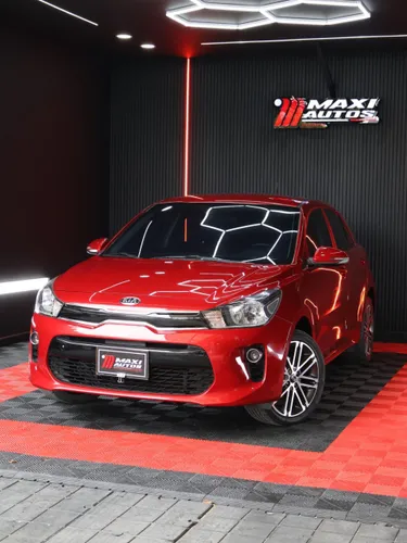 KIA RIO VIBRANT 2018 1.4L AUTOMATICO ROJO KMS 39.000