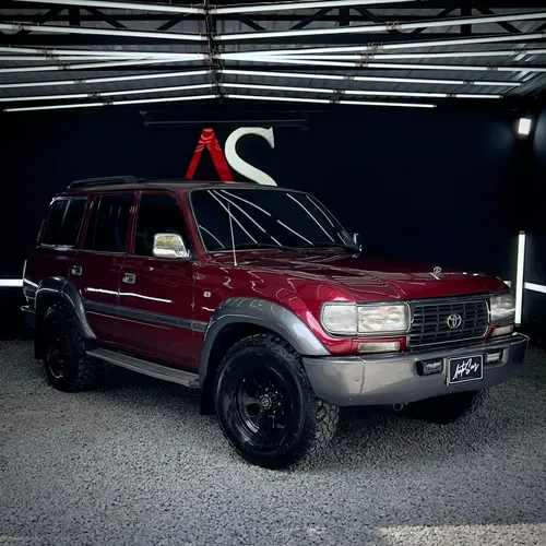 TOYOTA LAND CRUISER VX ROJO 4.5 1997 GASGASOLINA