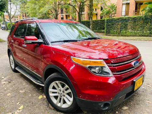 Ford explorer mod 2015 3.5 rojo rubí 