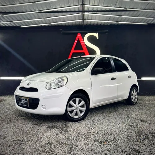 NISSAN MARCH ACTIVE BLANCO 1.6 2015 GAS GASOLINA