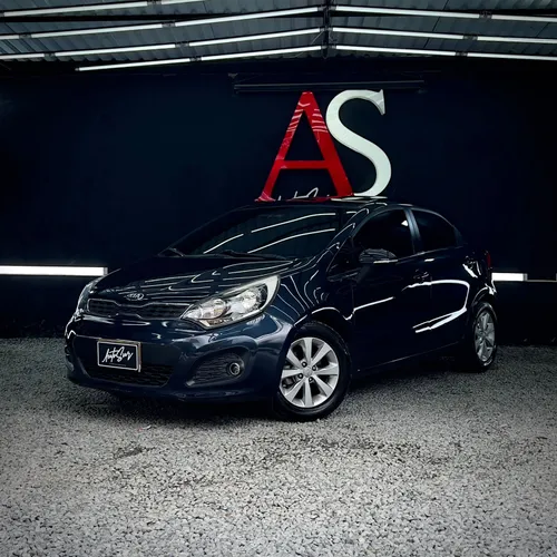 KIA RIO SPICE UB EX AZUL 1.4 2014