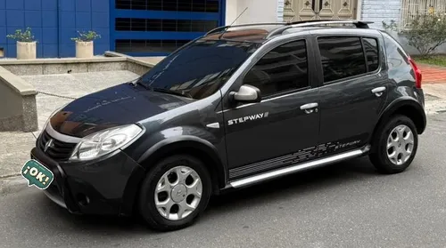 RENAULT SANDERO STEPWAY 2011 GRIS OSCURO FULL EQUIPO