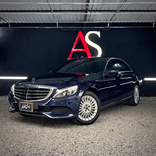 MERCEDES BENZ C200 EXCLUSIVE AZUL 2.0 2018 AT