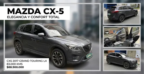 MAZDA CX5 2017 GRAND TOURING LX 4X4 FULL EQUIPO