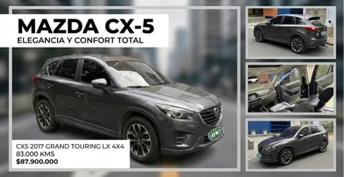 MAZDA CX5 2017 GRAND TOURING LX 4X4 FULL EQUIPO
