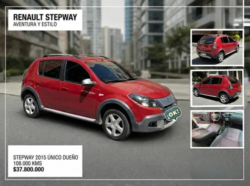 RENAULT SANDERO STEPWAY 2015 UNICO DUENO